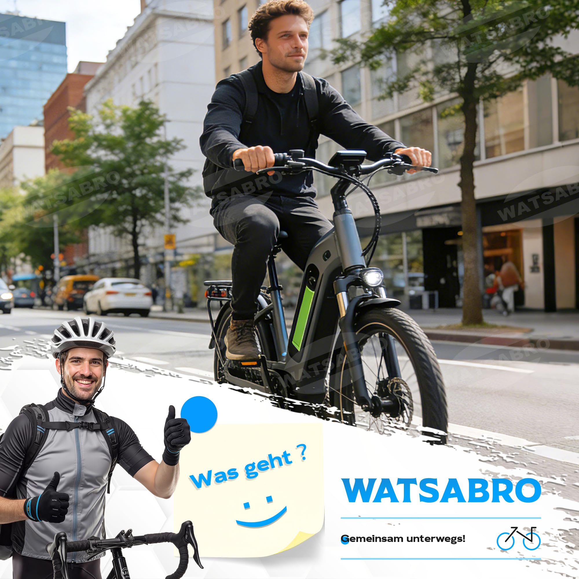 WATSABRO Sattelstütze Gefedert mit Hydraulik-Dämpfung | Hydraulische Sattelstütze Absenkbar für MTB, E-Bike, Rennrad | Ø 27.2 / 30.9 / 31,6 mm inkl. 2 Reduzierhülsen | Belastbar bis 130 kg