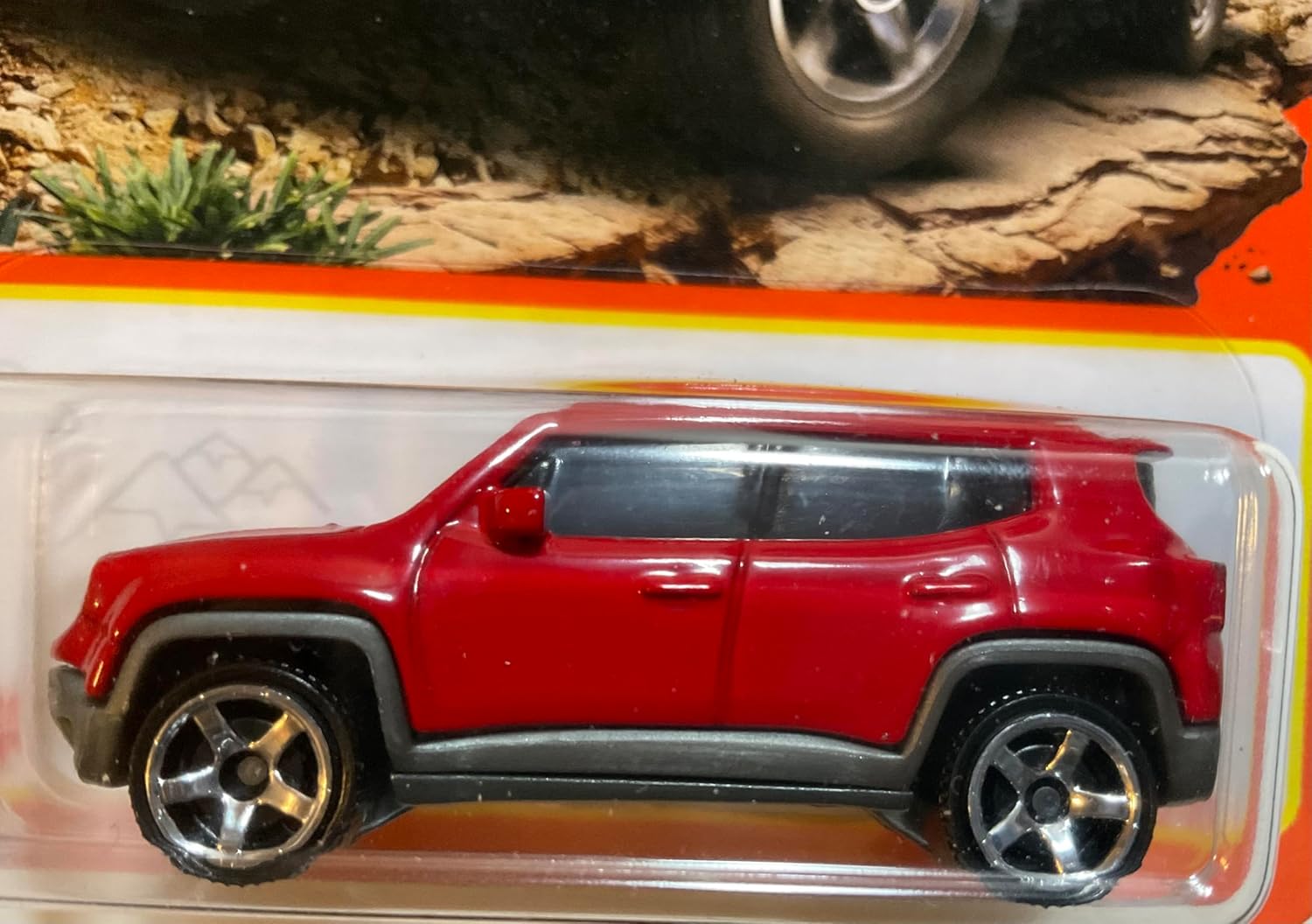 Red Jeep Renegade #26 - Matchbox 1/64 Scale