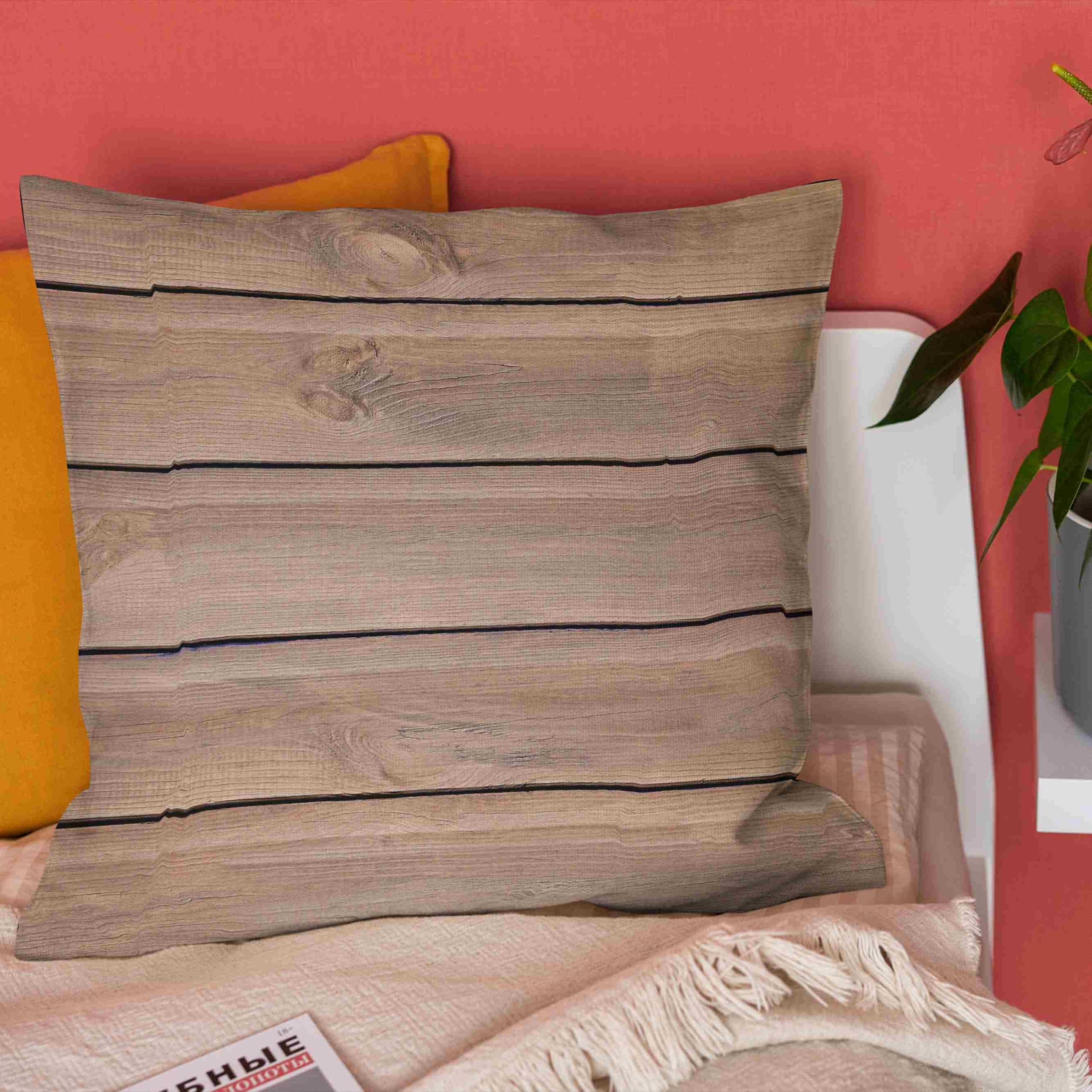 Fundas de almohada de lino para muebles de exterior, 50 x 50 cm, funda de cojín de repuesto para sofá, funda de cojín de repuesto para niña, 4 unidades