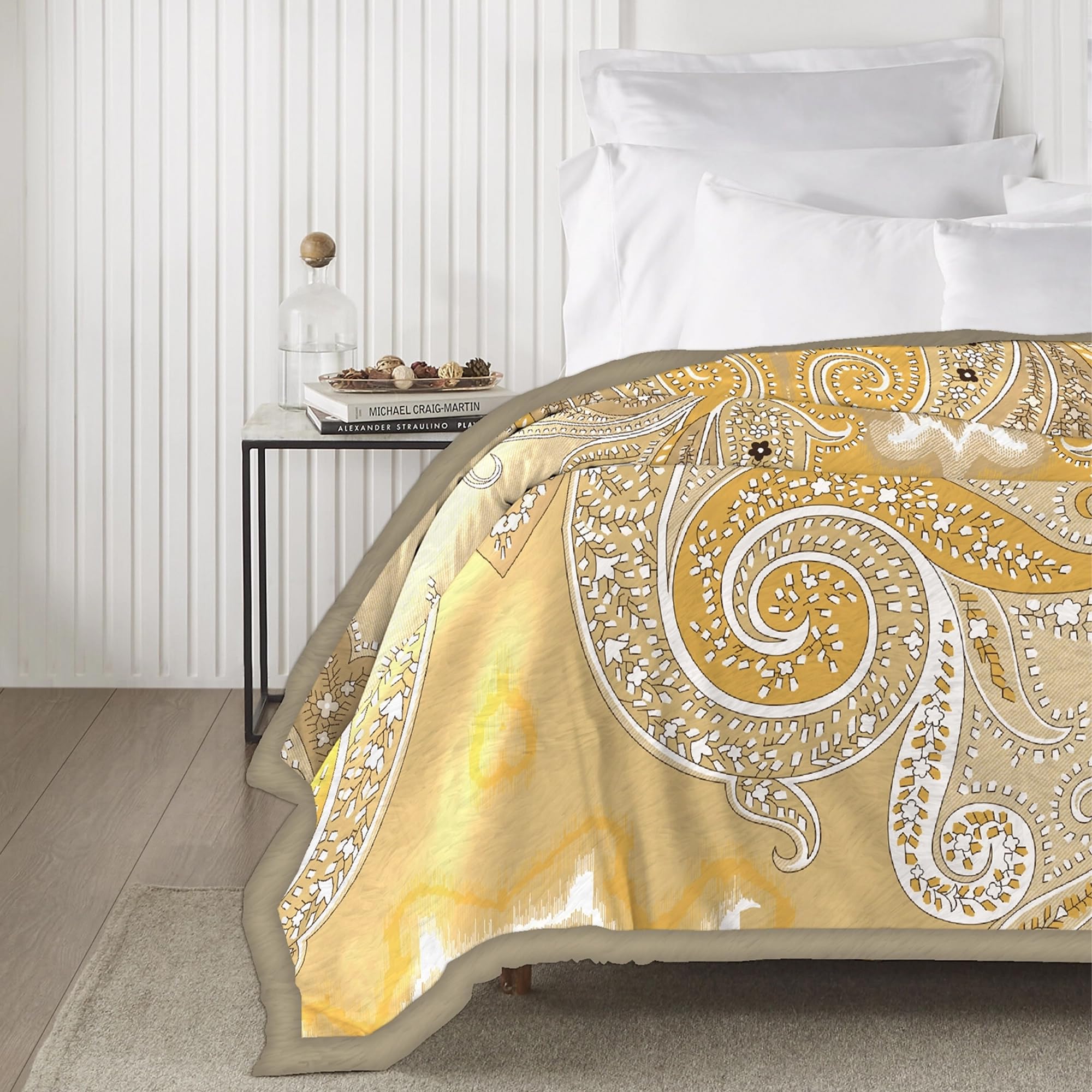 MYTRIDENT Sanskriti Single Blanket, Pashmina-image-17