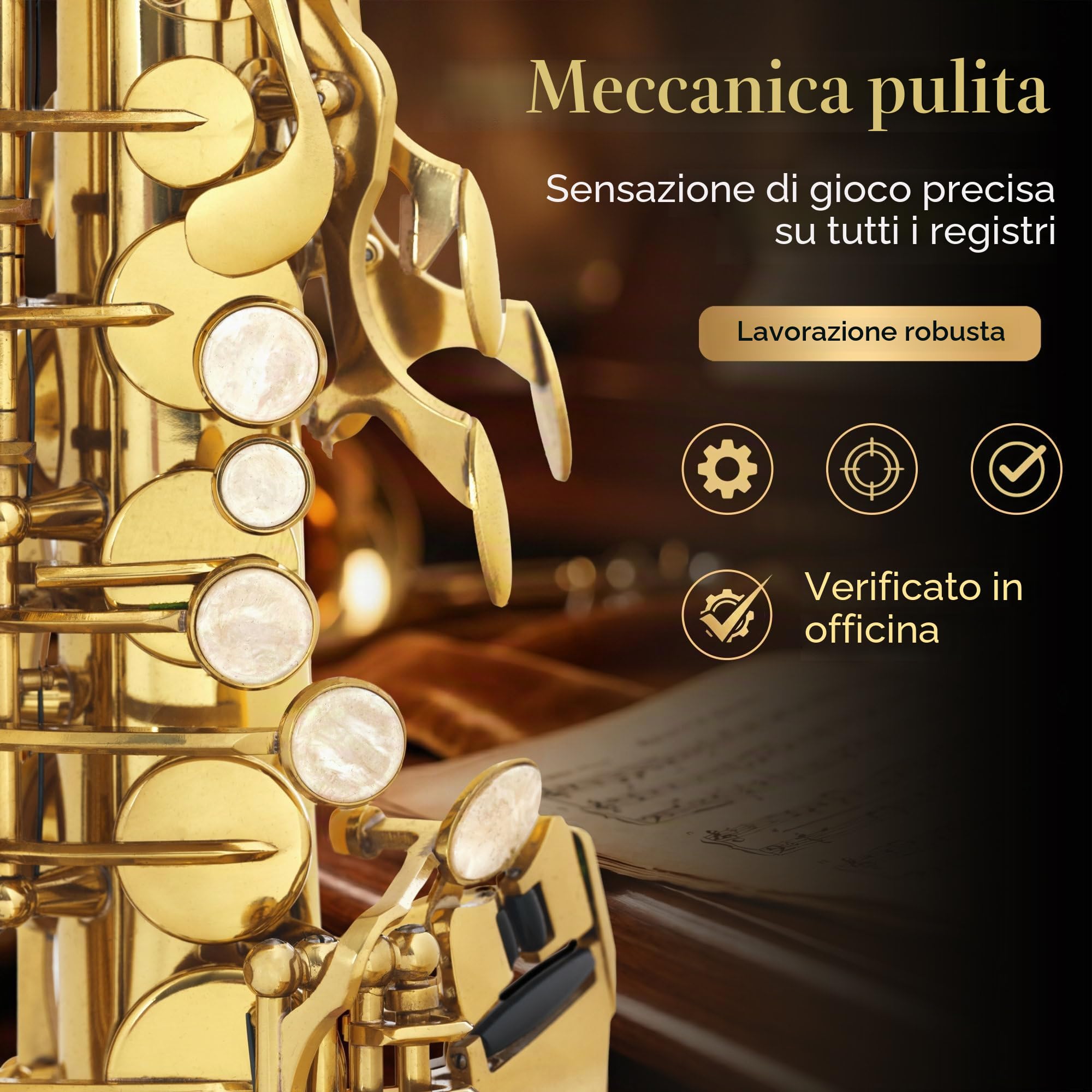 Classic Cantabile Winds AS-450 Sassofono Alto Mib