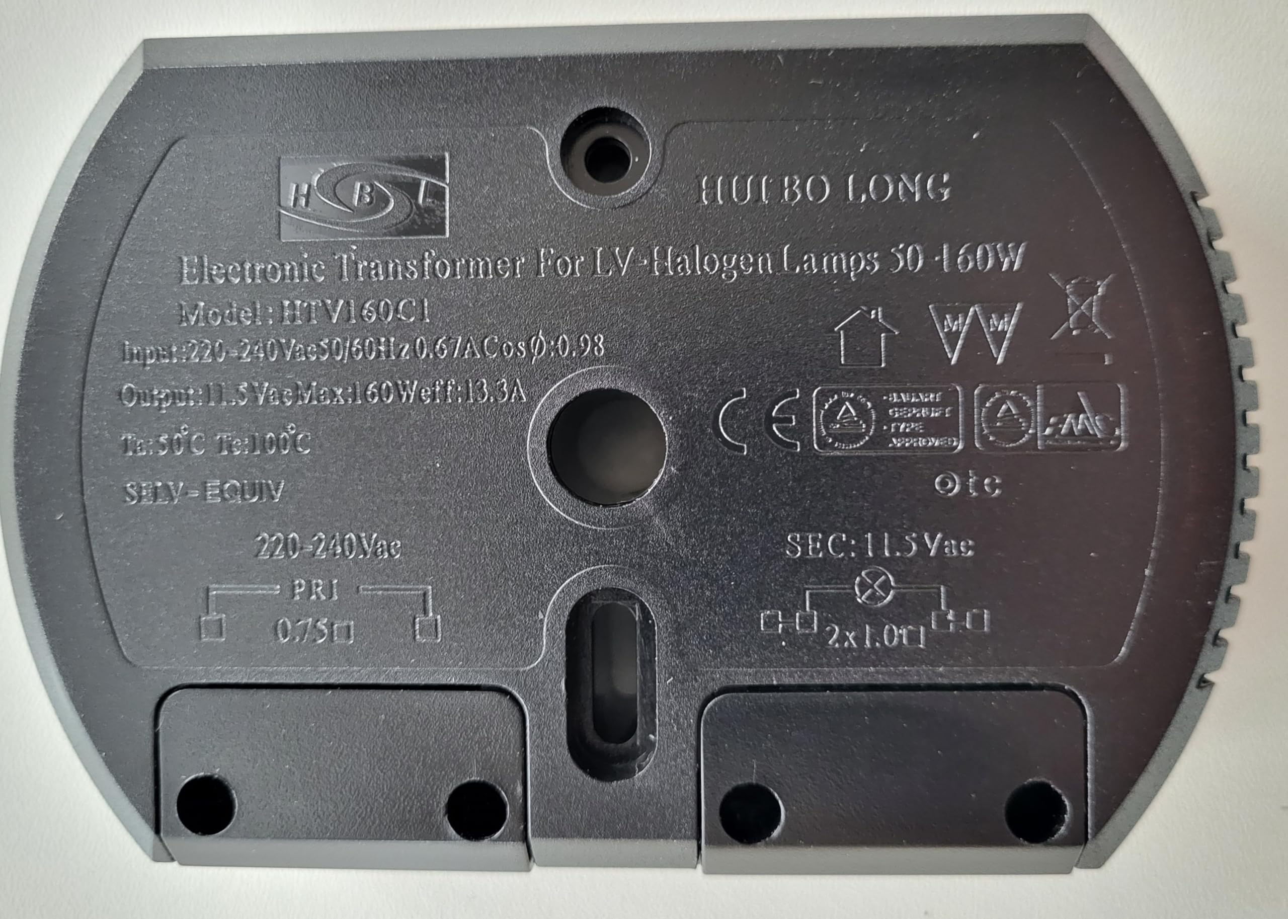 Eaglerise SET160CK halogen transformer