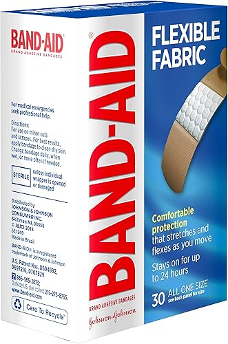 Miniatura 41 de Band-Aid - Vendas adhesivas de tela flexible para el cuidado de heridas y primeros auxilios, varios tamaños, 100