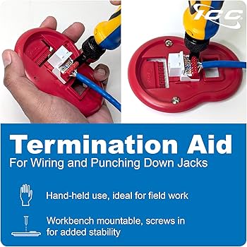 Amazon.com: ICC CAT6 Keystone Jack with Inline IDC No Pair Split Amazon.com: ICC CAT6 Keystone Jack with Inline IDC No Pair Split