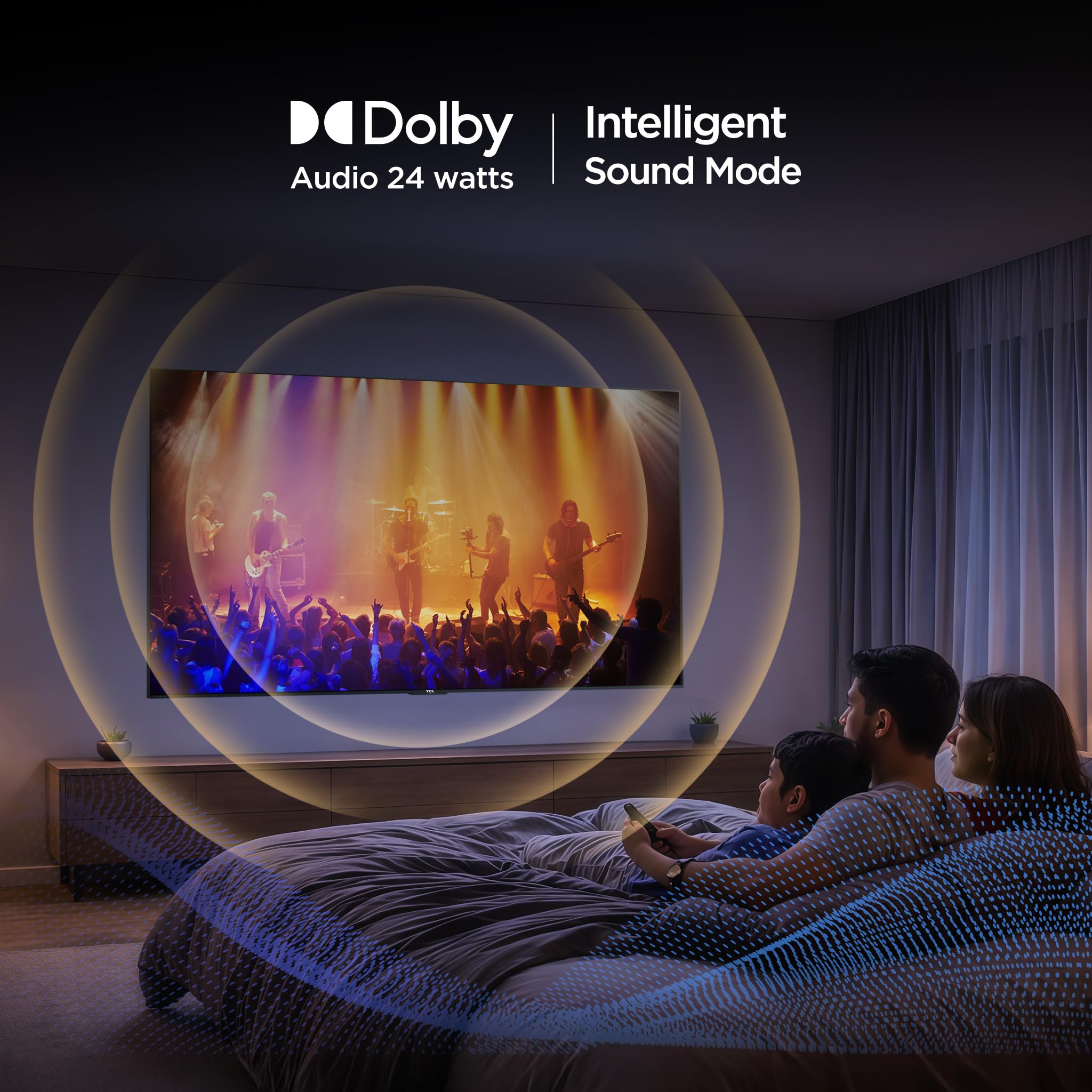 TCL 108 cm (43 inches) FHD Smart QLED TV | Dolby Audio 24 watts | HDR 10 | Metallic Bezel-Less | Multiple Viewing Mode | 43S5K — Amazon image 6