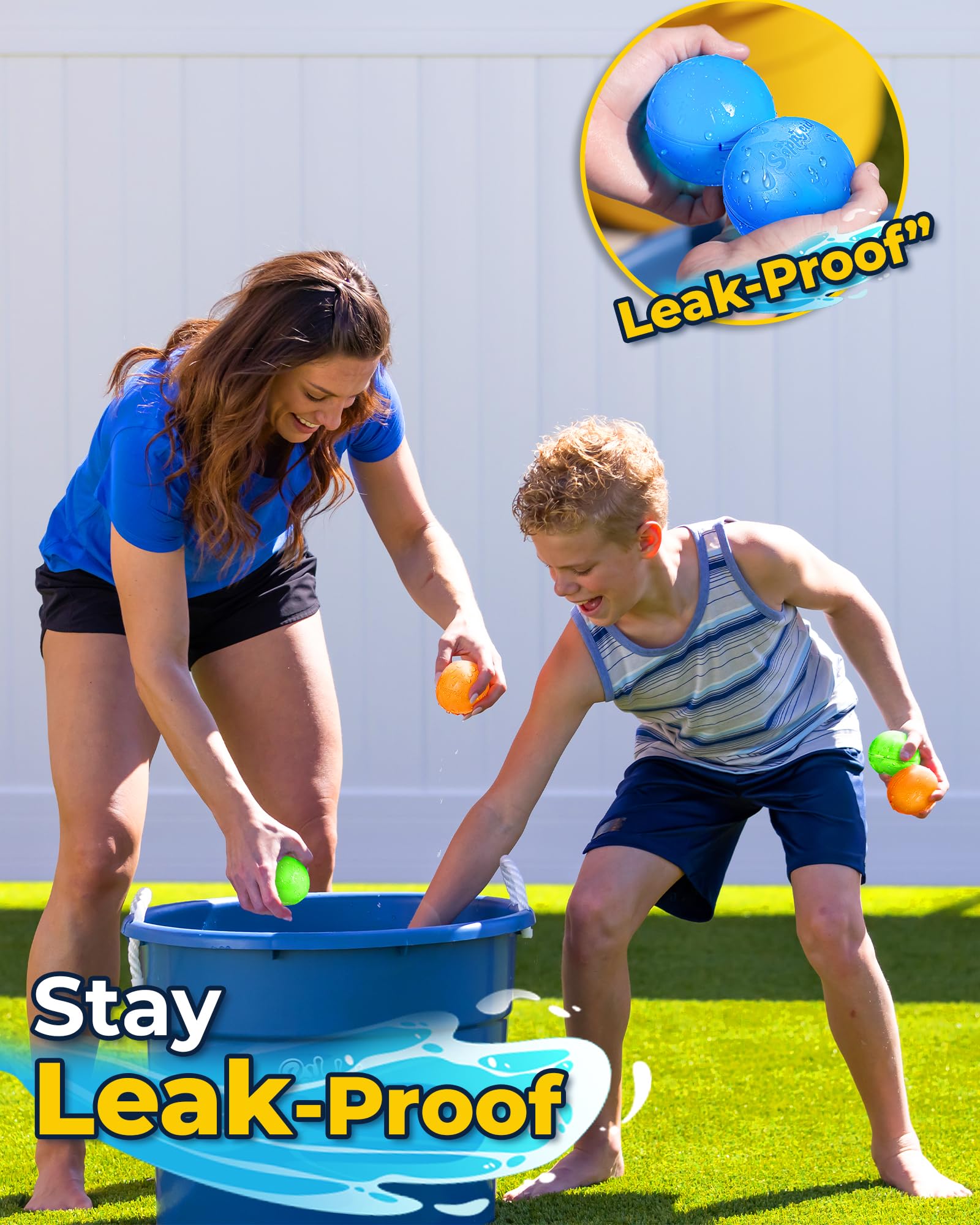 Palloncini d'acqua riutilizzabili, magnetici, autosigillanti, a riempimento rapido, ricaricabili, in silicone, per divertimento estivo, cortile, piscina, spiaggia, feste, combattimento, giochi d'acqua