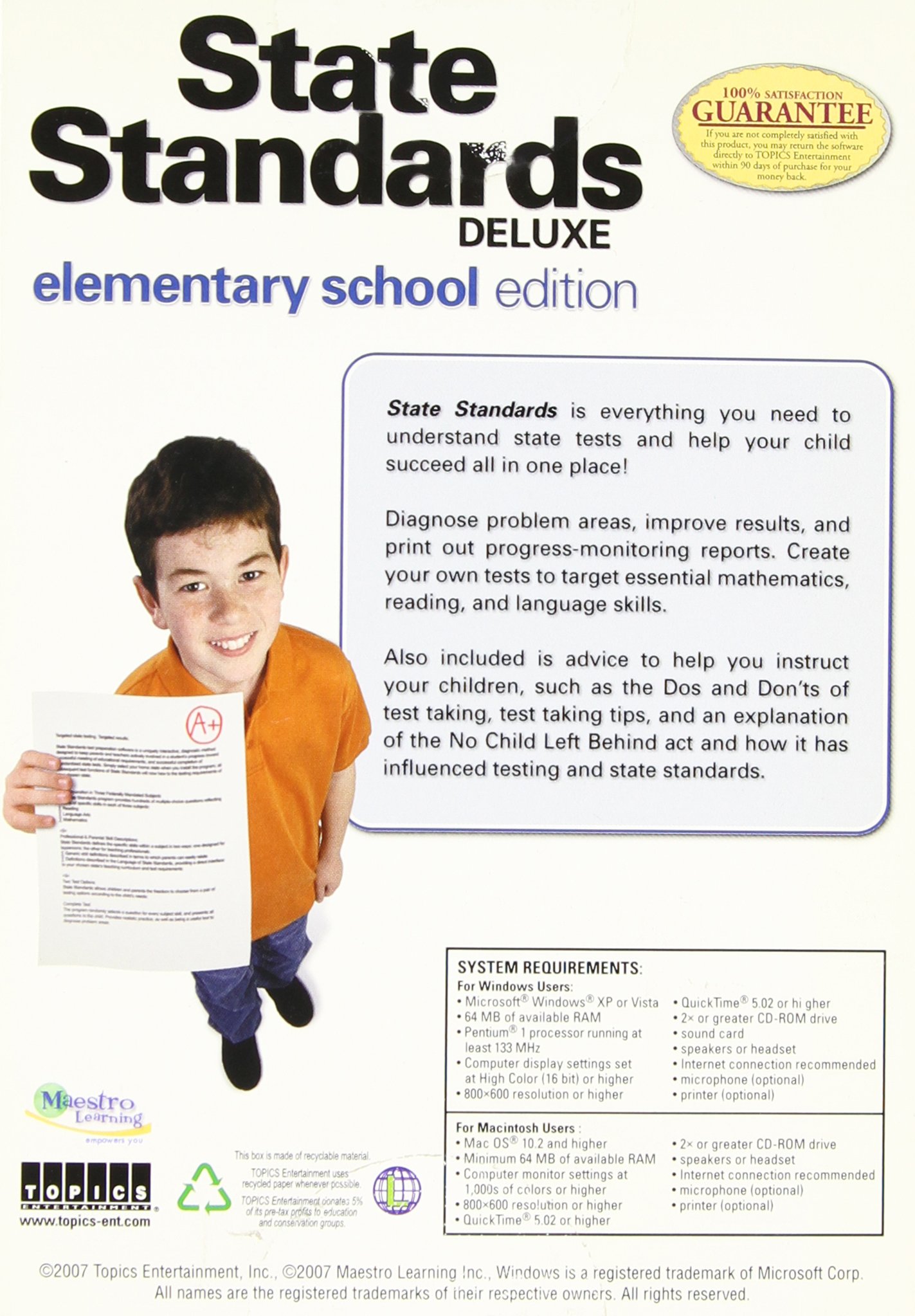 State Standards Deluxe: Elementary School Edition