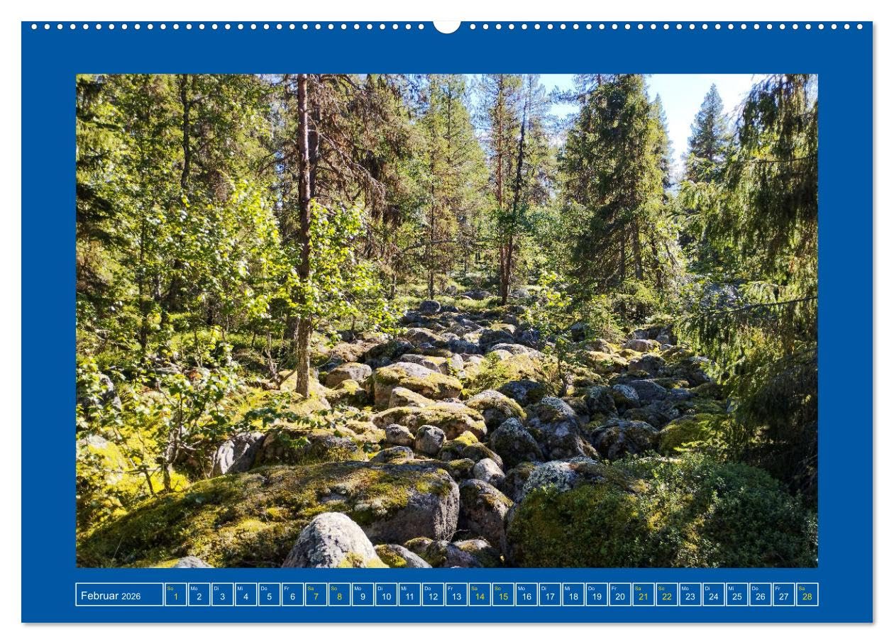 Das Land der Freiheit Schweden (hochwertiger Premium Wandkalender 2026 DIN A2 quer), Kunstdruck in Hochglanz: Schweden die unendliche Weite von Seen und Wälder (CALVENDO Orte)
