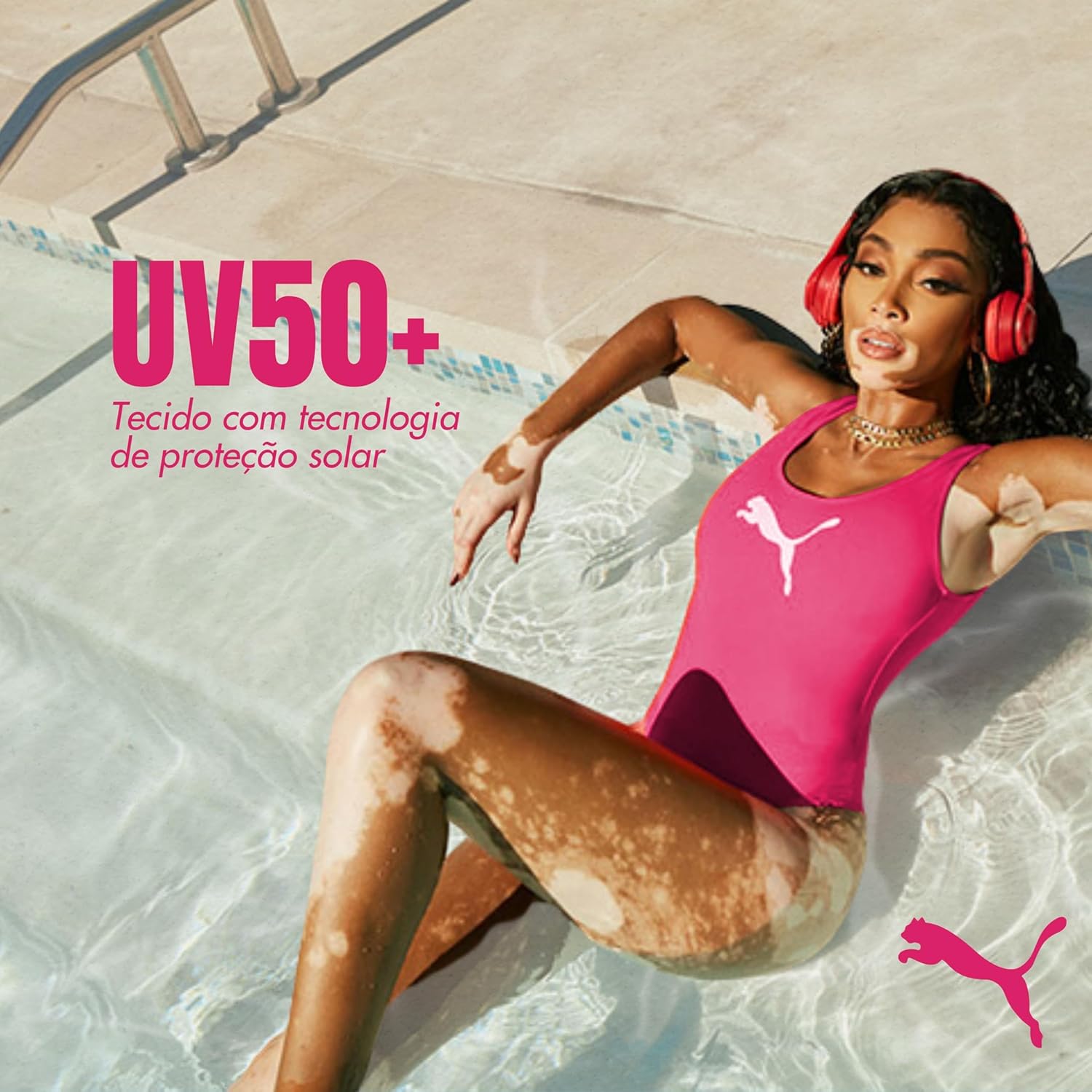 Maiô Natação Puma Sem Bojo Proteção UV 50+ Lycra Xtra Life Praia Verão Feminino em promoção! Veja a oferta e mais achadinhos de Moda praia 3 Hoje é o melhor dia para comprar Maiô Natação Puma Sem Bojo Proteção UV 50+ Lycra Xtra Life Praia Verão Feminino com aquele preço maroto! Promoção! Aproveite a oferta! 3