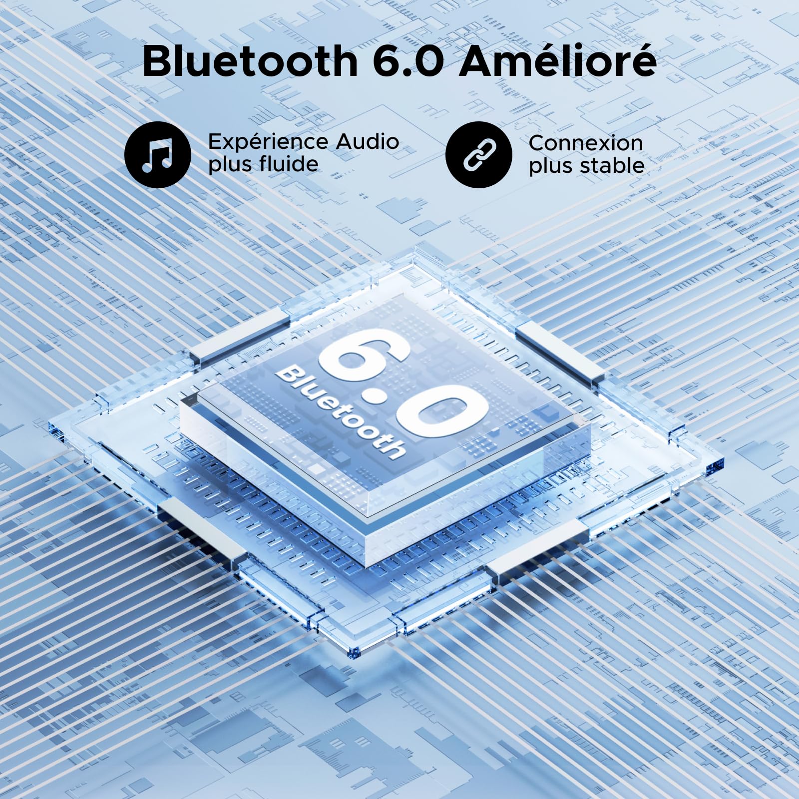 UGREEN Récepteur Bluetooth 6.0 LDAC Adaptateur Audio Bluetooth pour Chaîne HiFi Hi-Res Audio avec 3.5mm Connexion Alimentation Directement Branchable pour Haut-Parleur Amplificateur Faible Latence