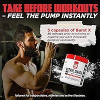 Vista 14 de El primer suplemento potenciador y catalizador de anabólicos del mundo, vitamina complejo B y guaraná para la energía; suplemento anabolizante