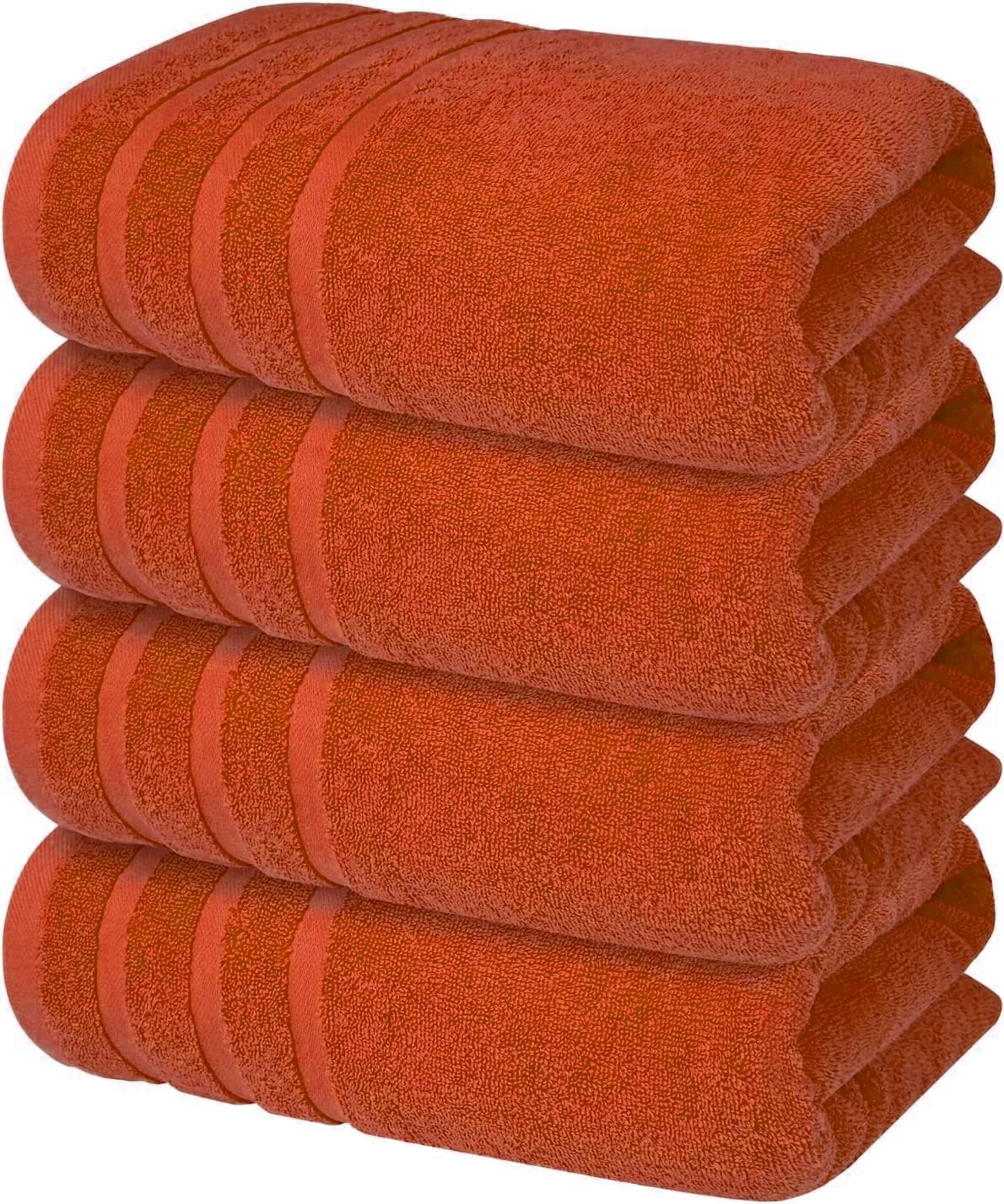 Wholesale Trade Dealz 4 x Large Jumbo Bath Sheet Towel Set (75 x 150 cm