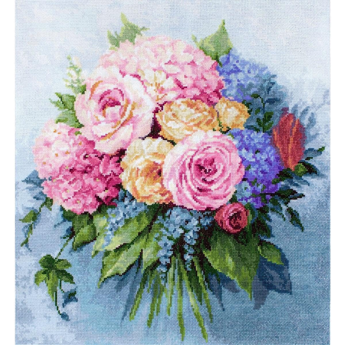 Lucas Multicoloured Luca-S B2371 Cross Stitch Kit 25 X 25 Cm Multi-Coloured