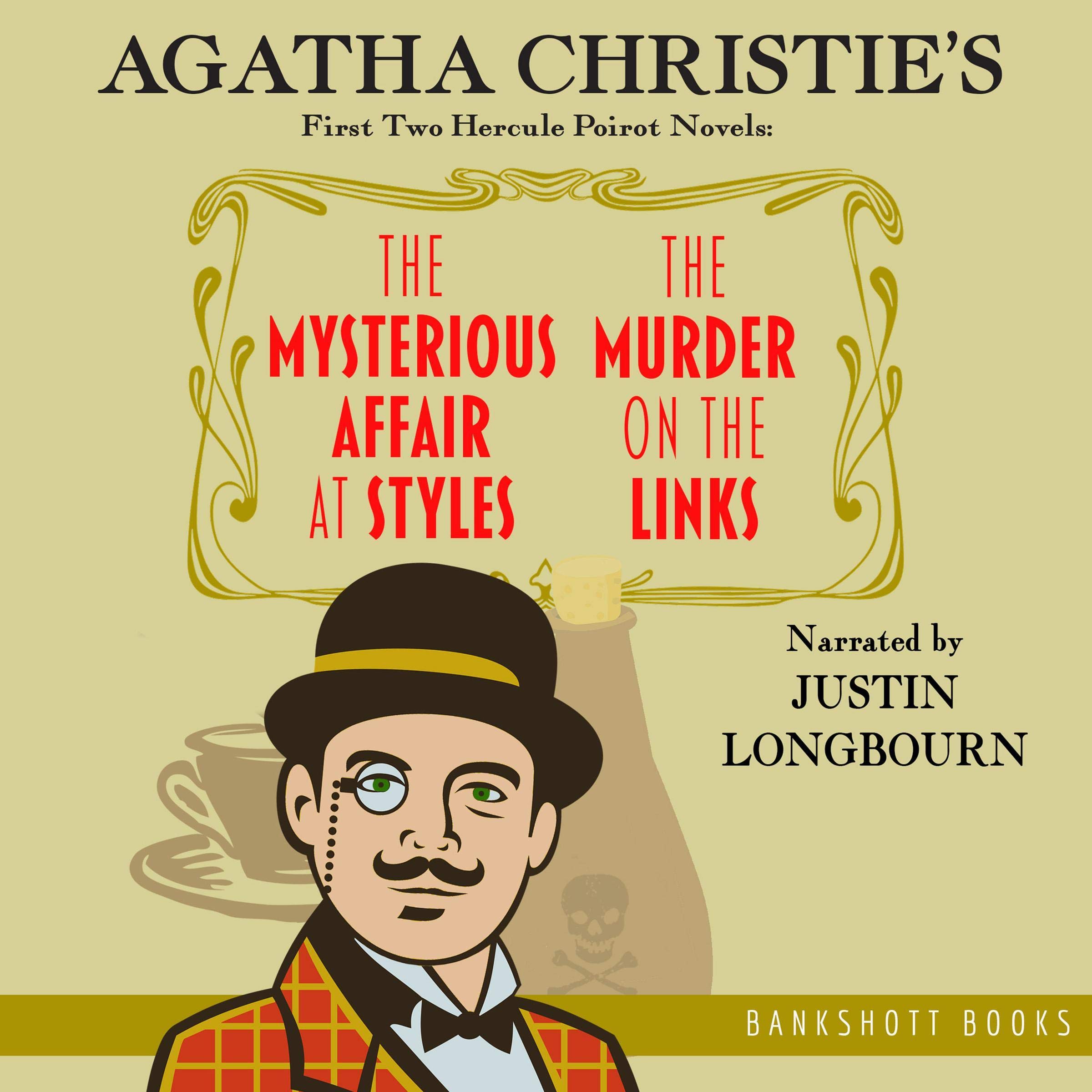 Cover art for The Mysterious Affair at Styles and The Murder on the Links
