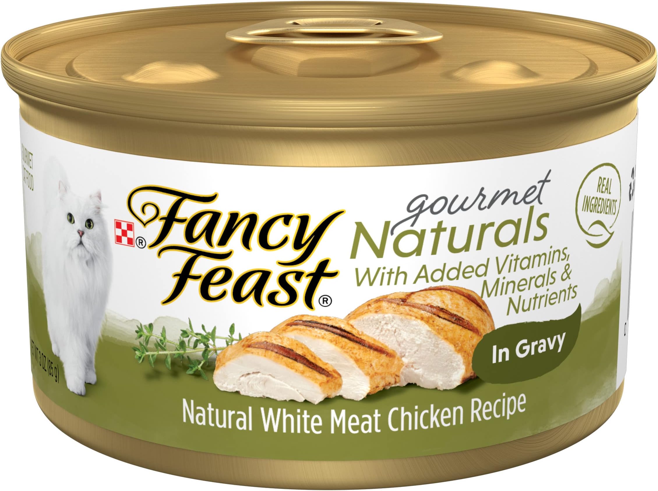 Purina Fancy Feast Canned Adult Cat Food with Sauce