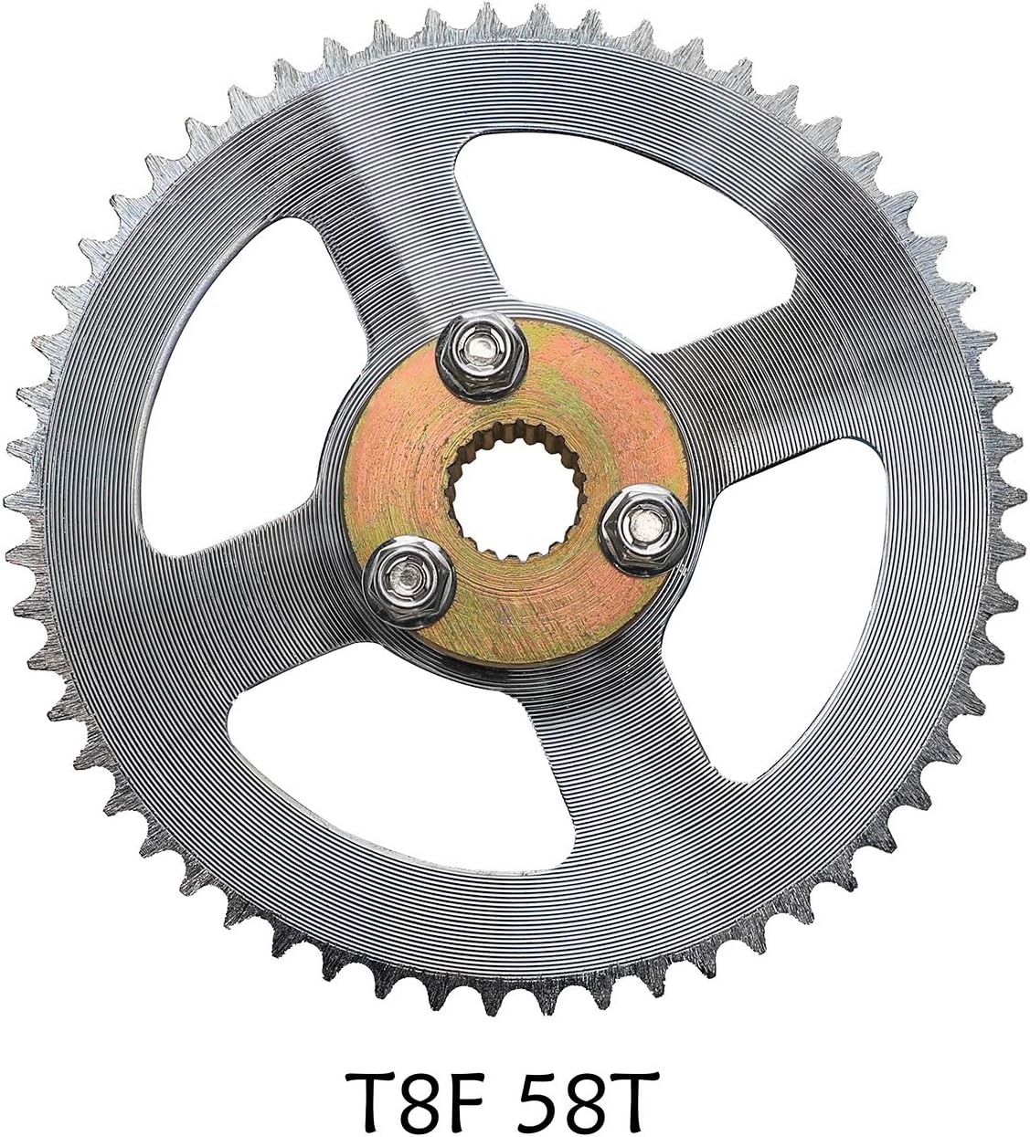 Rear Axle Shaft Assembly Kit with 4.1-6 Wheels Tires Rims and Sprocket Brake Disc Pillow Block for Go Kart Quad Trike Drift Bikes