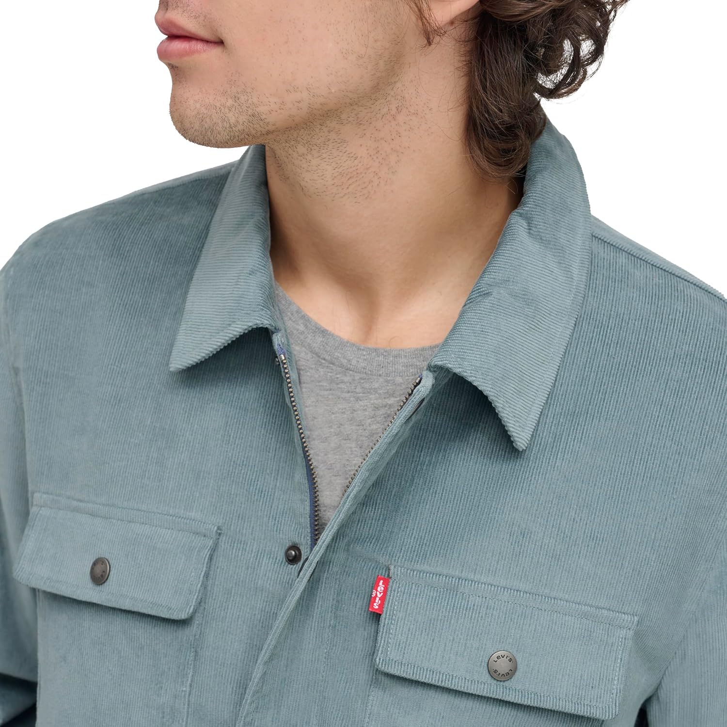 Levi's Men's Corduroy Shirt Jacket - Image 6