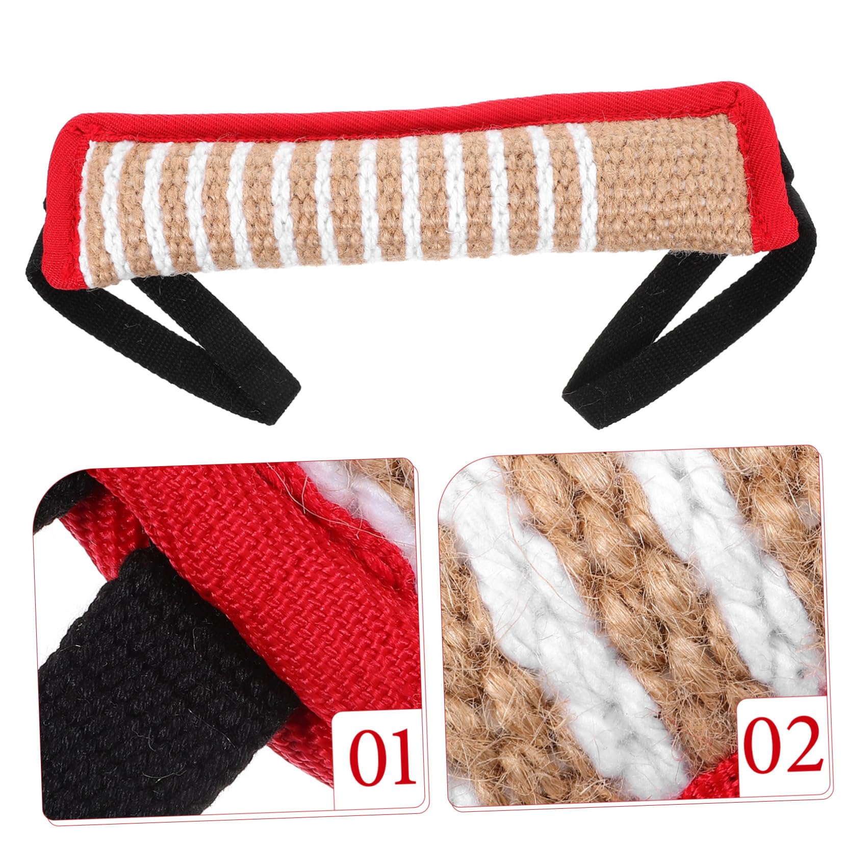 Toddmomy 4piezas Almohada De Morder para Perros Juguete Interactivo De Jute para Entrenamiento y Diversión De Mascotas