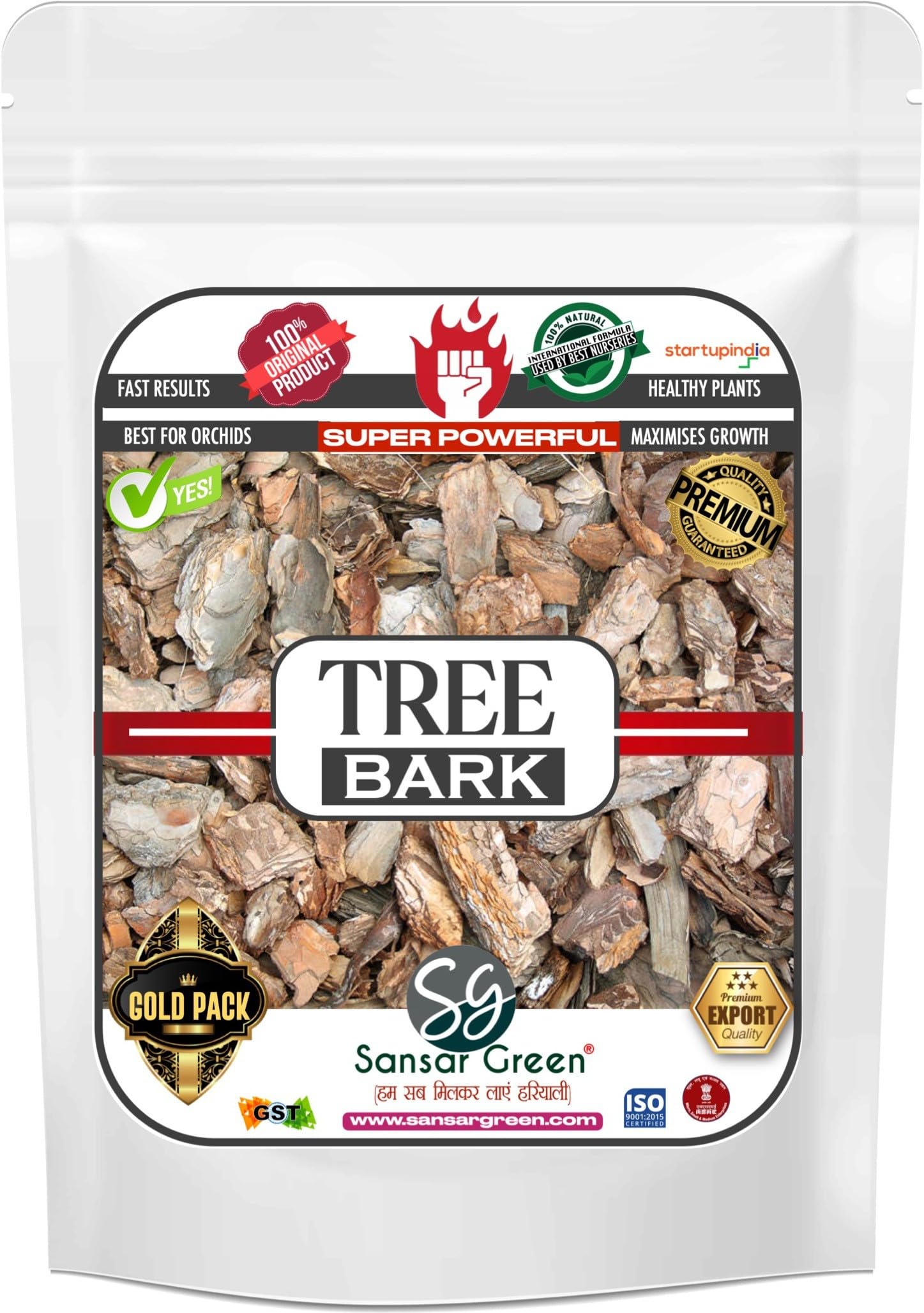 Sansar Green® Tree Bark For Orchid Plants, Essential potting mix for Orchid Growth. (900 ml) (B0BPQJRHVG) Amazon Price History, Amazon Price Tracker
