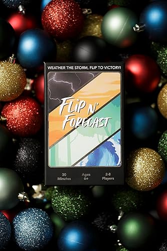Miniatura 4 de One More Round Games - Flip N' Forecast - El mejor juego de cartas de estrategia para familiares y amigos