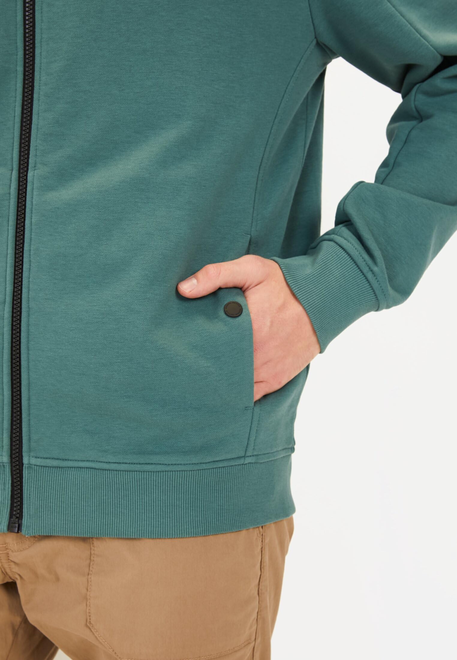 camel active Herren Sweatjacke mit Kapuze