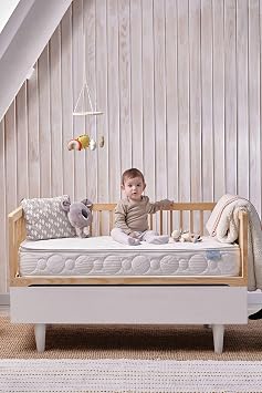 Yata  Mini Milky Comfy Y kanabilir Pedli Pocket Yayl  Bebek Yata , 80x180 cm
