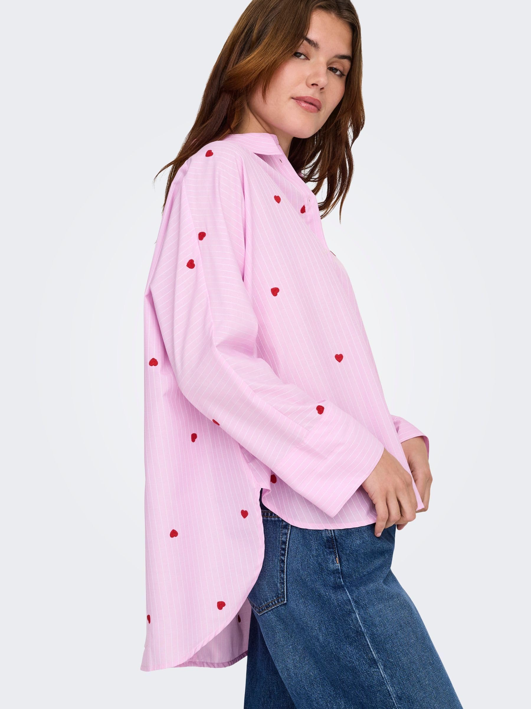 Only Onlnew Lina Grace STR EMB Shirt WVN Noos Onlnew Lina Grace STR EMB T-Shirt WVN Noos Femme (Lot de 1)