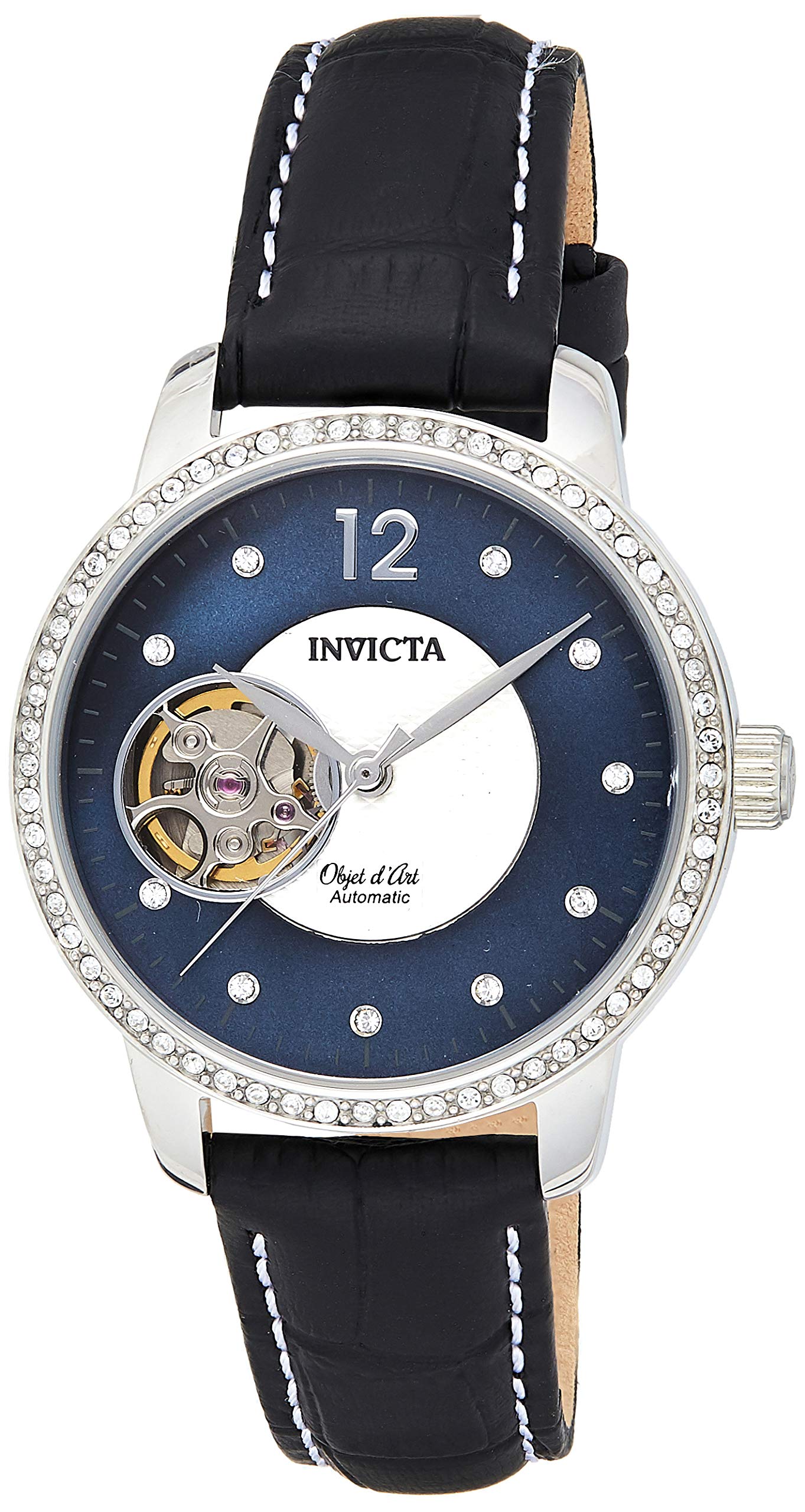 Invicta Womens Objet Dart 36mm Rose Gold Tone Stainless Steel