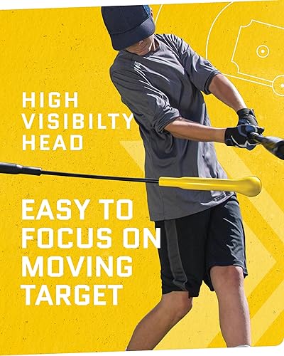 Miniatura 9 de SKLZ Hurricane Premium - Sistema de entrenamiento portátil de bateo para entrenamiento de béisbol y softbol, todas las edades