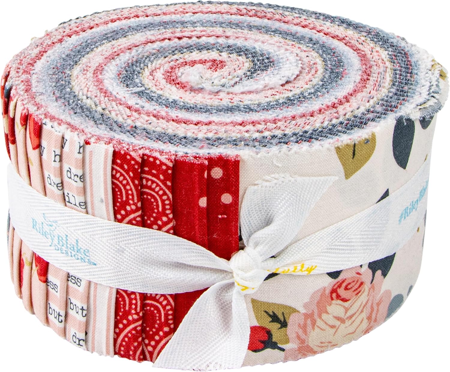 Dani Mogstad Vintage Charm Rolie Polie 40 2.5-inch Strips Jelly Roll Riley Blake Designs RP-15270-40