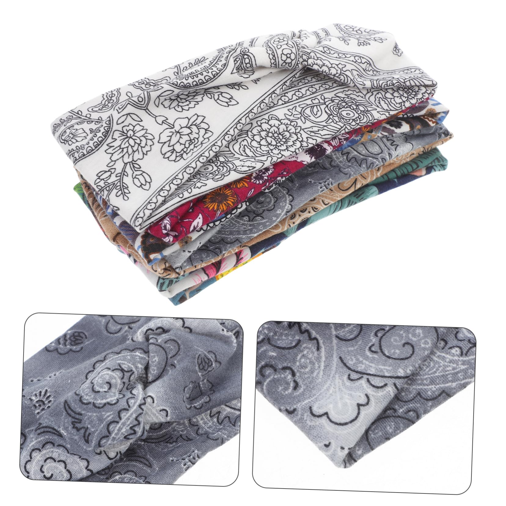 Beaupretty 40 Pièces Bandeau De Yoga Bandeaux De Cheveux Souples Anti-Transpiration x Pour Femmes Pour Hommes Anti-Dérapant De Cheveux Portables