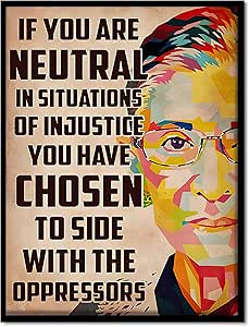 Amazon.com: Ruth Bader Ginsburg Poster RBG Poster Feminist Poster ...