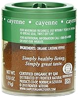 Vista 2 de Simply Organic Molido de Cayena, Mini especias, 0.53 onzas (paquete de 6)