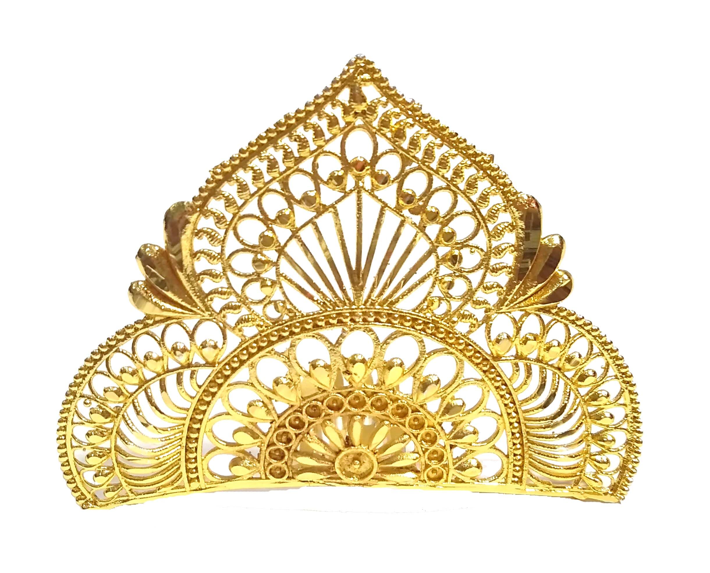 Eureka Stylist Golden Colour Crown for Women and Girls (B0CL78QHK9) Amazon Price History, Amazon Price Tracker
