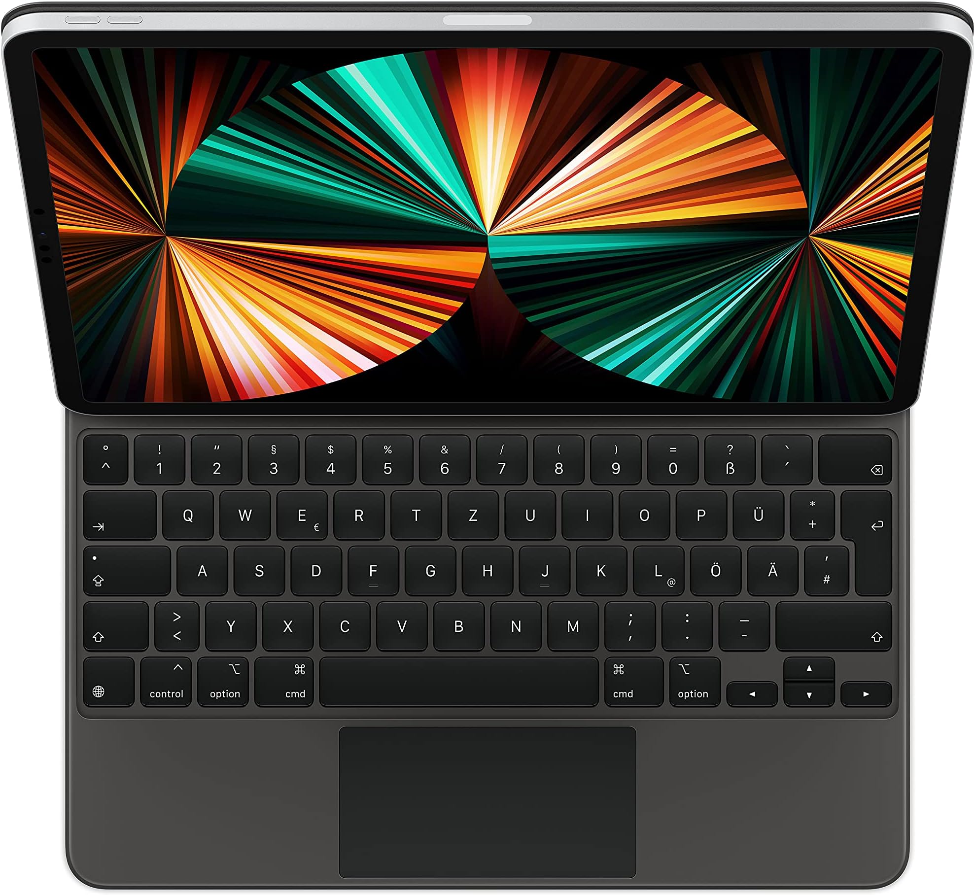 Apple Magic Keyboard (for 12.9-inch iPad Pro - 5th generation) - German - Black
