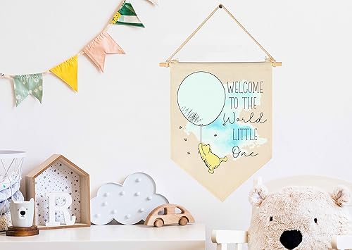 Miniatura 2 de Decoración de anuncio de bienvenida al mundo, regalo de felicitación para bebé, regalo para bebé, regalo para baby shower, decoración de bandera