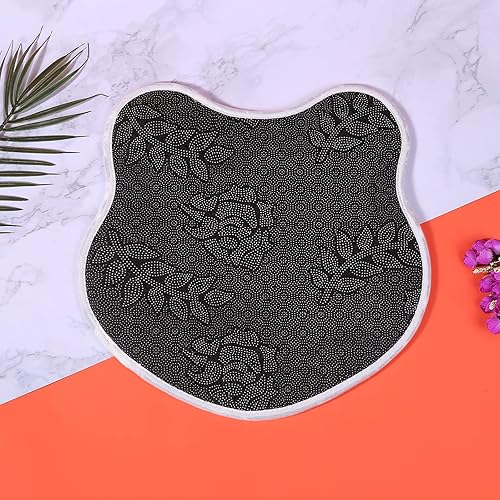 Miniatura 5 de Alfombra de dormitorio para niños, bonita alfombra con forma de animal, lavable, antideslizante, absorbente, súper suave, alfombra de cachemira