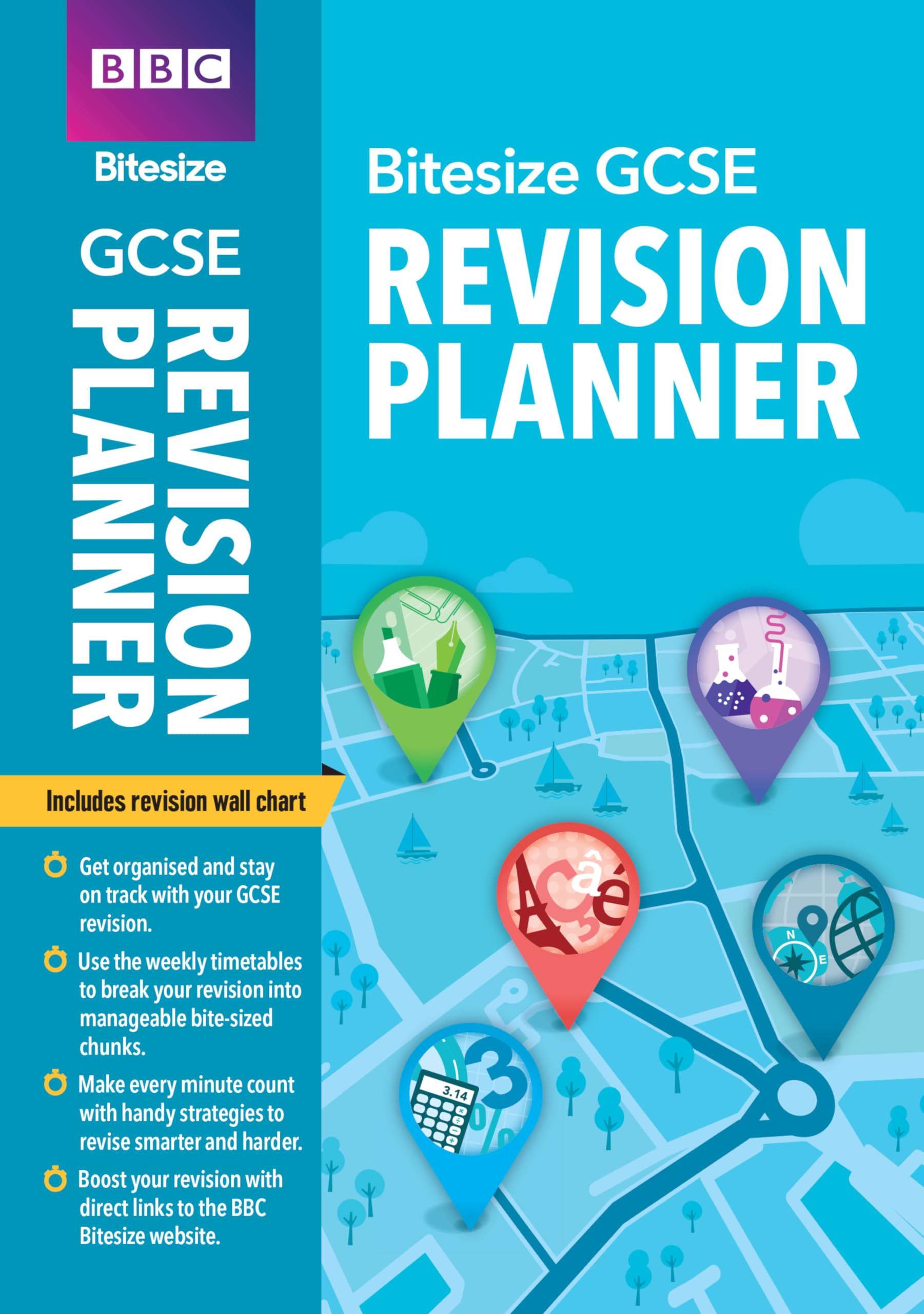 BBC Bitesize GCSE Revision Skills Planner - for 2026, 2027 exams: Course planner Spiral-bound – 30 Jan. 2019