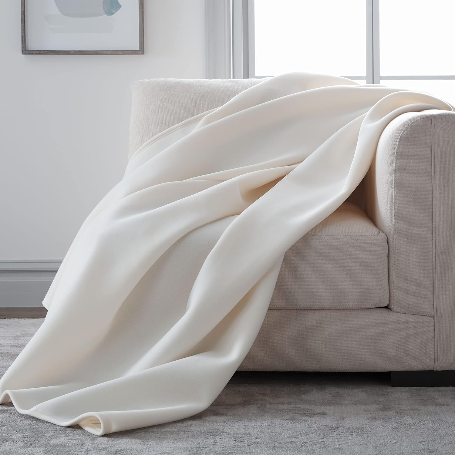 Buy Vellux Original Nylon Blanket ( Ivory , Twin ) Online at Low Prices
