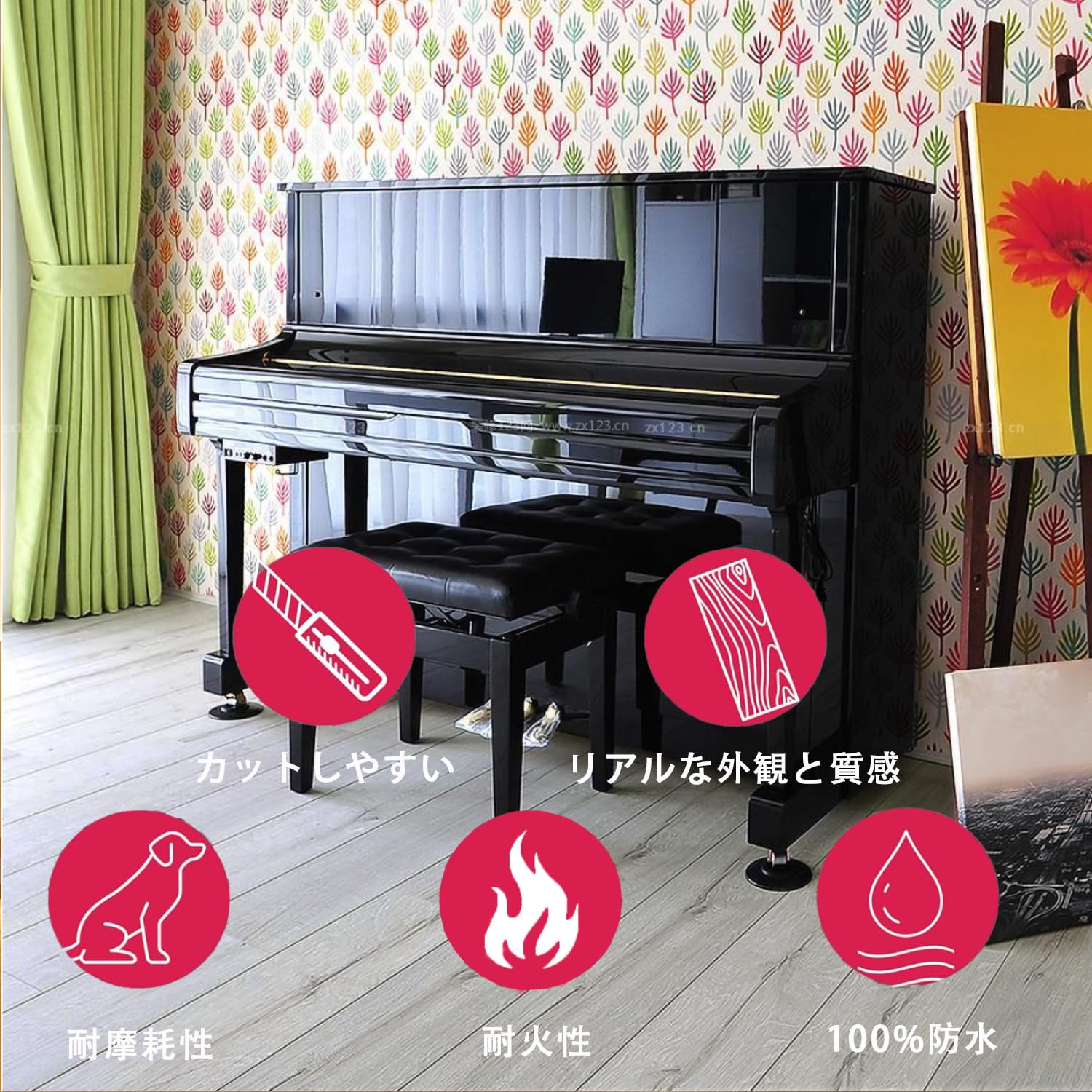 Amazon.co.jp: E-HAO 36枚で3畳分をカバー。内部ハードコア、剛性表面 