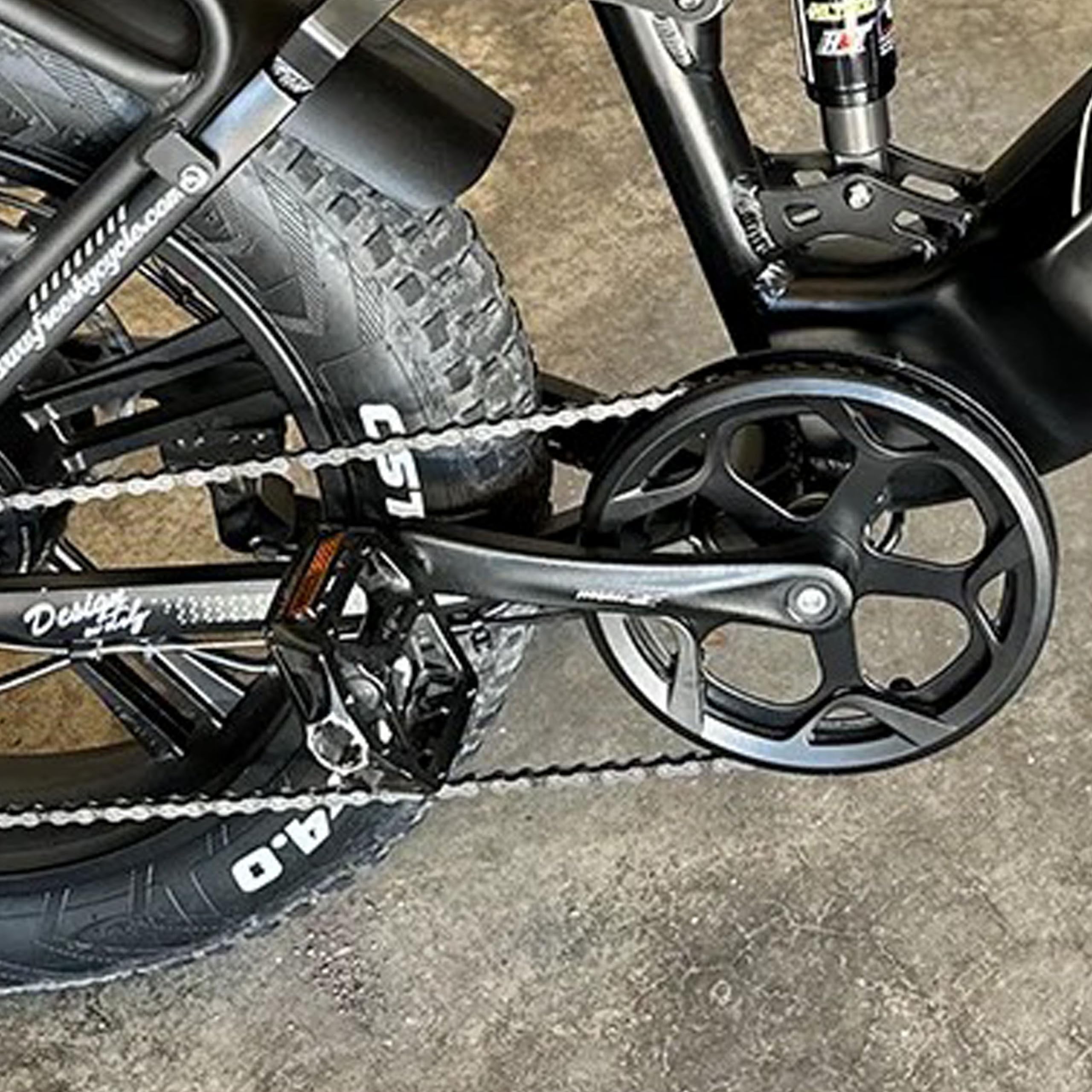 PROWHEEL Guarnitura per bici da 152 mm, 160 mm, 165 mm, 170 mm, 175 mm, 175 mm, 175 mm, 175 mm, 175 mm, 175 mm, 175 mm, set di guarnitura per bicicletta, MTB, bici elettrica, cargo