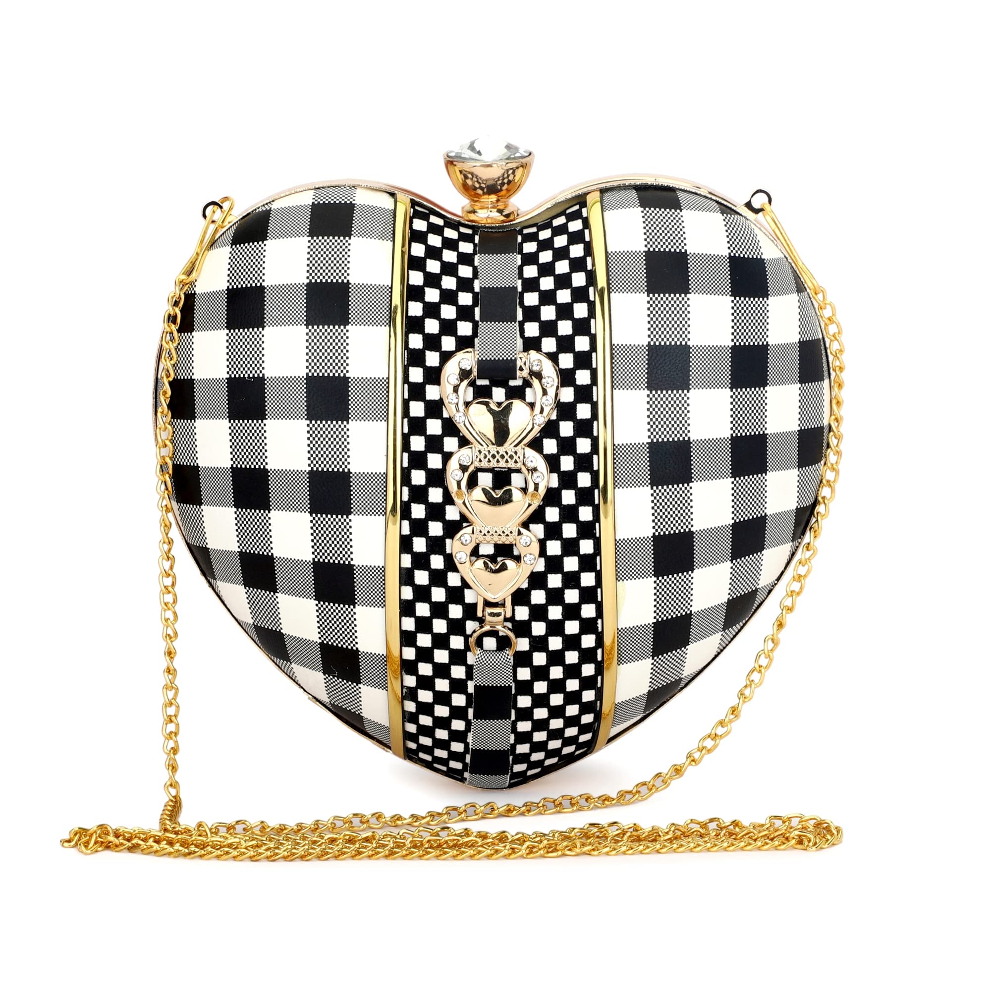 TOOBA Women Clutch Black & White (B0BJL552VF) Amazon Price History, Amazon Price Tracker