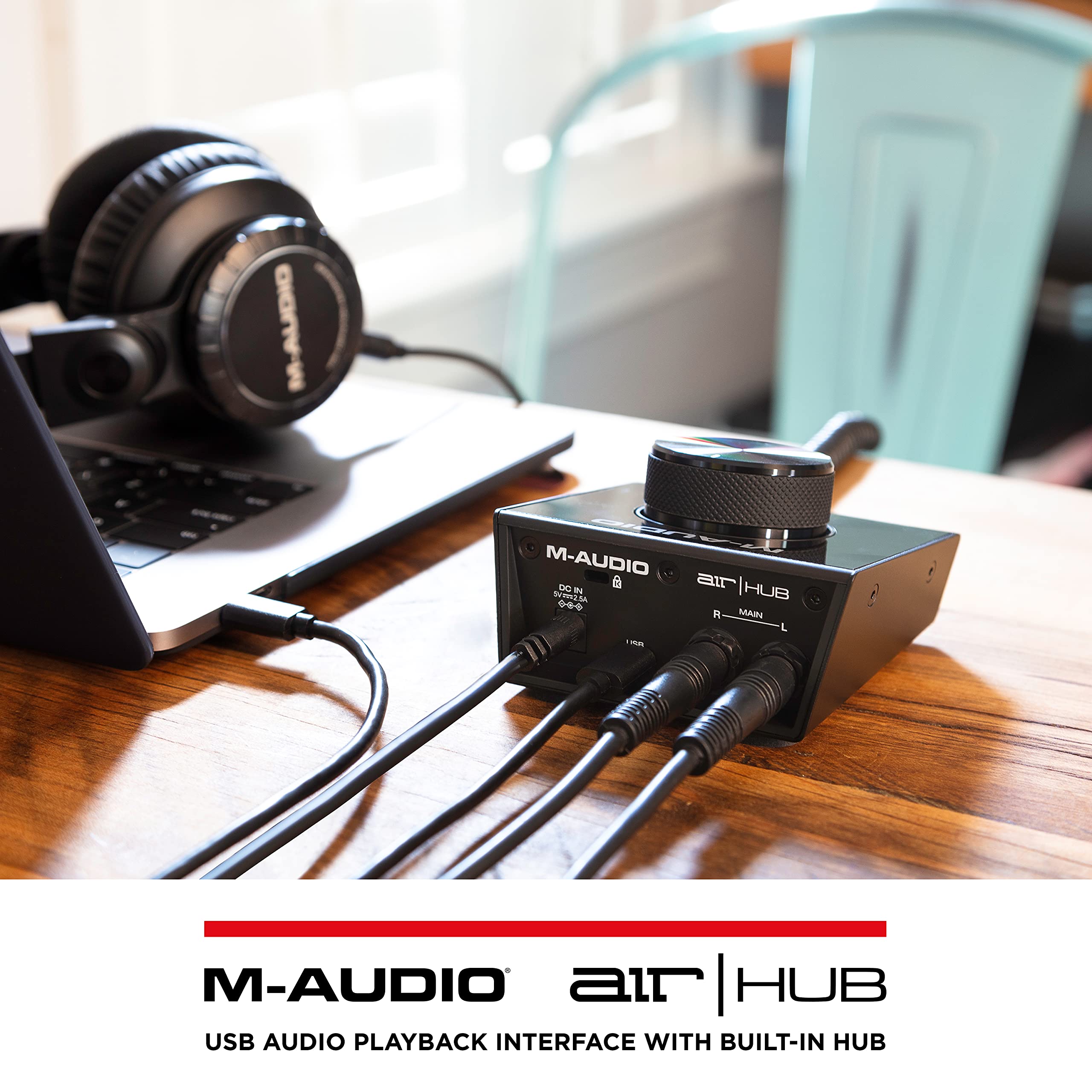MAudio AIRHUB USB Audio Interface with 3 Port Hub and Recording