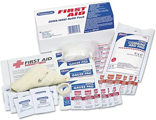 FAO90103 - Kit de recambio de primeros auxilios OSHA