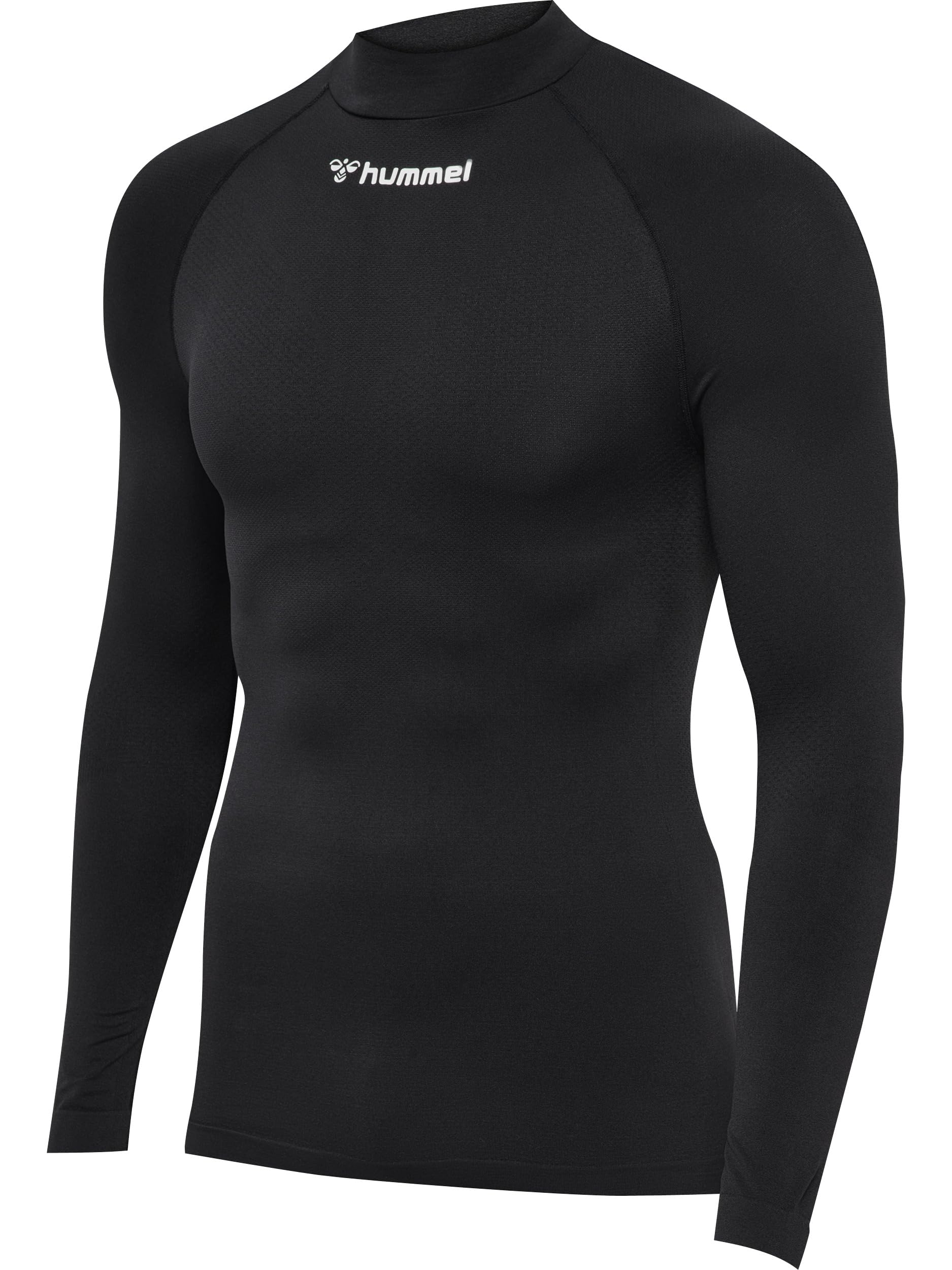 Hummel Herren Hmlbl Comfort 2.0 Mockneck Tee L/S Blouse (1er Pack)