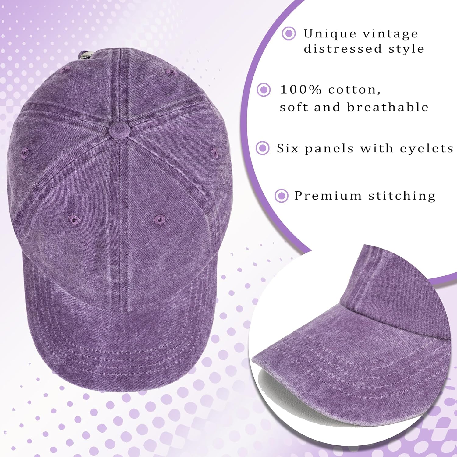 40th Birthday Gifts Women Men Vintage 1985 Embroidered Baseball Cap Gift Ideas Hat - Image 4