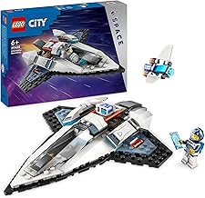 LEGO City Le Vaisseau Interstellaire, Jouet de Construction de l'Espace, Cadeau pour Garçons et Filles Dès 6 Ans, Jeu Créatif avec Véhicule et Minifigurines d'Astronaute 60430