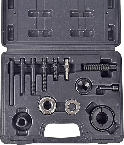 Paquete de 14 extractores de poleas e instalador que quita e instala automáticamente poleas de bomba de dirección asistida en la mayoría de los