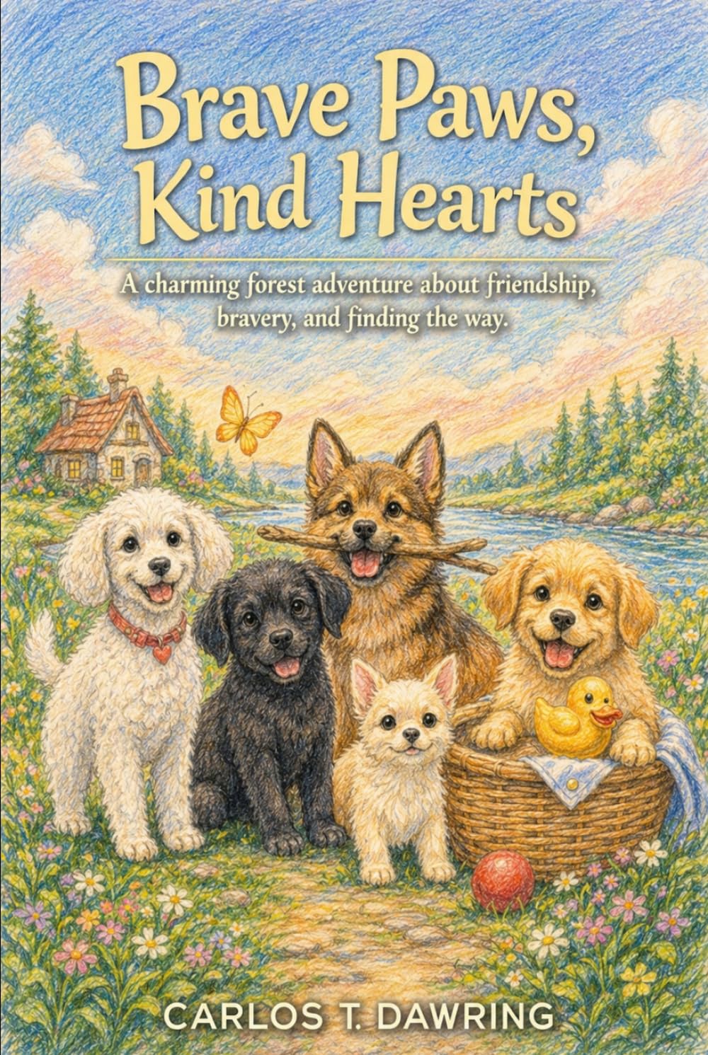 Brave Paws, Kind Hearts: A charming forest adventure about friendship, bravery & finding the way home (The Brave Little Animal Tales)