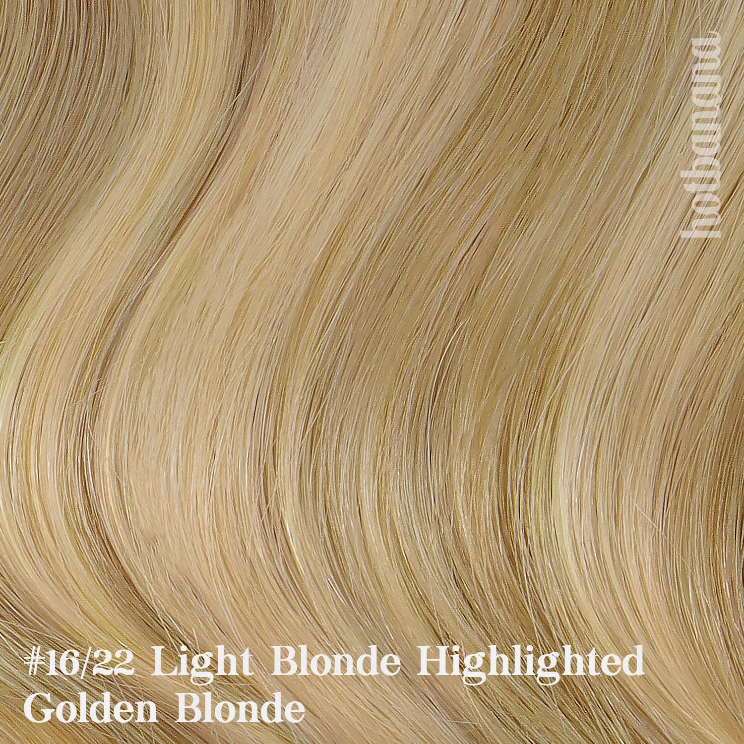 HOTBANANA Extension Capelli Veri Clip, (Tono grigio) Biondo Chiaro Evidenziato Biondo Dorato Extension Clip Capelli Veri 35cm 7pcs Remy Umani Naturali Capelli Extensions 120g